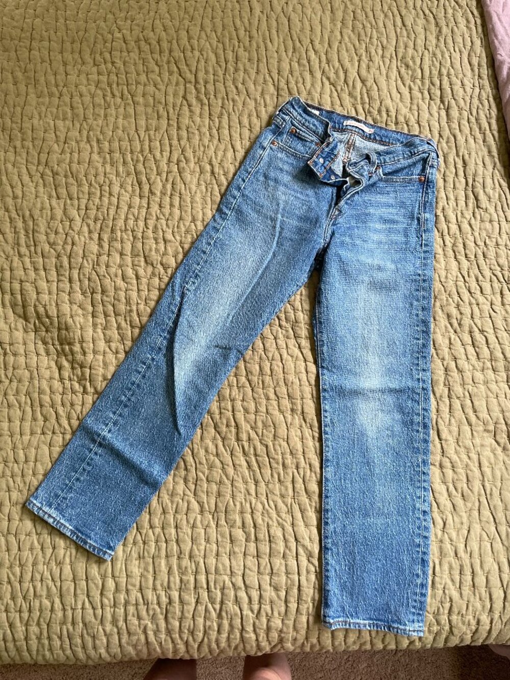 Cropped Levi's Wedgie Straight Size 25